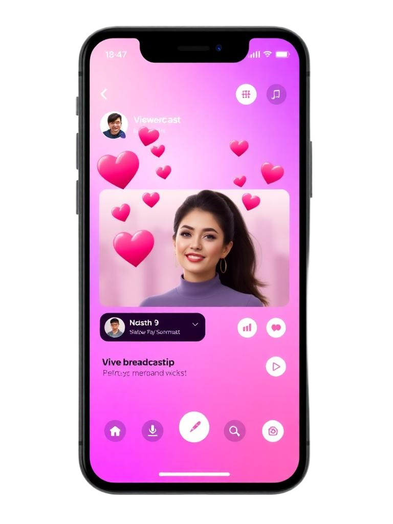 AreeLive app on a phone